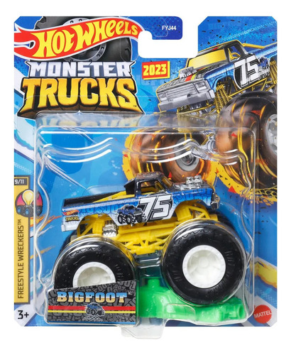 Hot Wheels Monster Truck Bigfoot 21/75 De Colección 