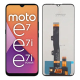 Modulo Pantalla Para Moto E7 E7i E7 Power Calidad Original