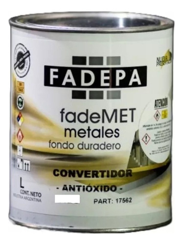 Convertidor Antióxido 4 Litros Fadepa