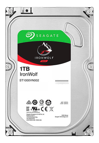 Disco Rigido Seagate Ironwolf 1tb 7200rpm 64mb Mexx 2