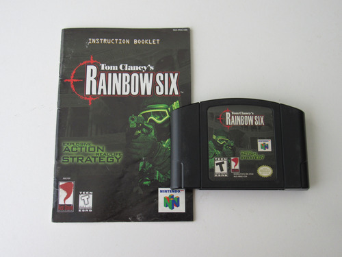 Tom Clancy's Rainbow Six Original Nintendo 64 Ntsc Nus-usa