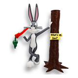 Figura Conejo Bad Bunny Impresion 3d Coleccionable Muñeco
