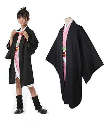 Disfraz Cosplay For Niños Demon Slayer Kamado Nezuko