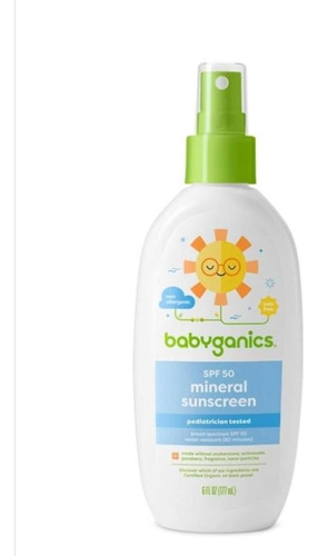 Protetor Solar Babyganics Spray 177ml