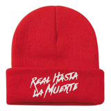 Gorro Bonete Personalizado Real Hasta La Muerte Anuel Aa