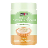 Pasta De Castanha De Caju Sabor Torta Limão 340g Power1one