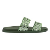 Melissa Lust Slide Verde 35743