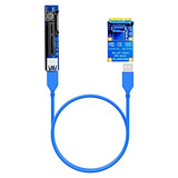 Cable De Extensión Glotrends Mini Pcie (23,6 Pulgadas/60 Cm)