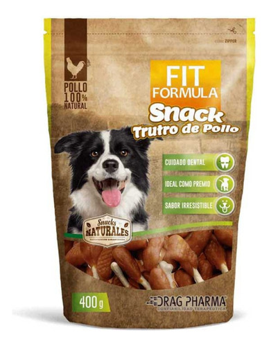 Fit Formula Snack Truto De Pollo Para Perros 400gr