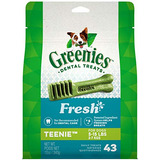 Golosinas Dentales Naturales Para Perros Greenies Fresh, Paq