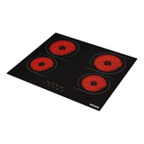 Cooktop El Tramontina New Square Vitrocerâmico Comando Touch