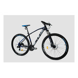 Bicicleta Mtb Slp 200 Pro Shimano 24v Freno Hidráulico Color Negro-azul Tamaño Del Cuadro S