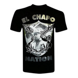 Nuevo El Chapo Nation Divertido 3d Casual Manga Corta Camise
