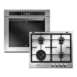 Combo Whirlpool Horno Akzm656ix + Anafe Gma6422x Italia