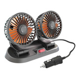 Ventilador De Carro Ajustável De 360° Com Ventilação De Ar D