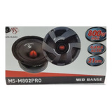 Ms Car Audio Medios 8 Magic Sound 21cm Profesionales 800w