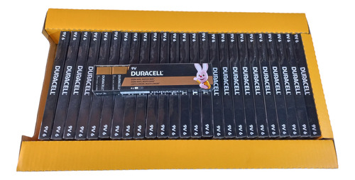 Caja De Pilas Duracell De 9v - 26 Paquetes De 6 Piezas 