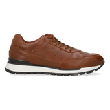 Tenis Ozono Para Hombre Estilo 656501 Cogñac