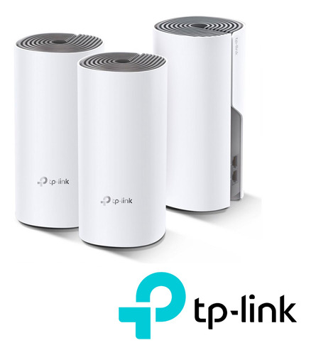 Sistema Wi-fi Mesh Tp-link Deco E4(3-pack) Ac1200, Dual Color Blanco