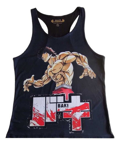 Camiseta Olímpica Gym Fitness Box Baki 01