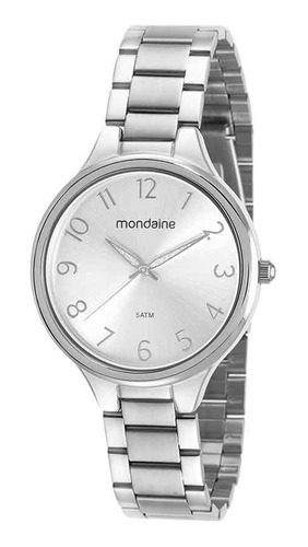 Relógio Mondaine Prata Feminino 32418l0mvne2