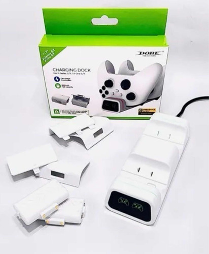 Carregador Controle Xbox One Series S X + 2 Baterias 800mah