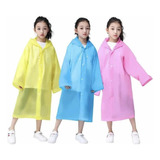 Capa Poncho Impermeable Para Niños