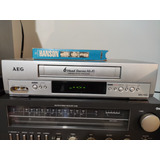 Video Cassete Vhs Eag Vcr 4500 6 Cabeças  Raro Funcionando 