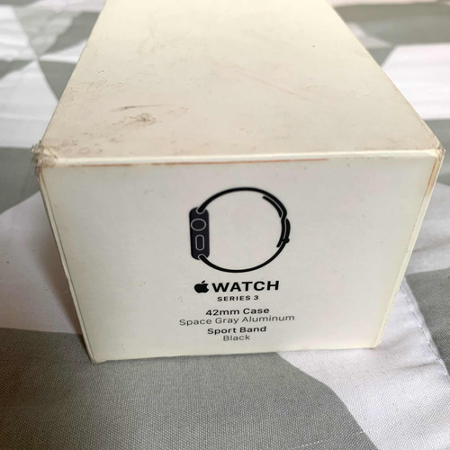 Caja Original Vacía Apple Watch Series 3 42 Mm Space Gray