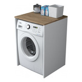 Mueble Moderno Lavarropas Lavadero  Baño Organizador Lm-007