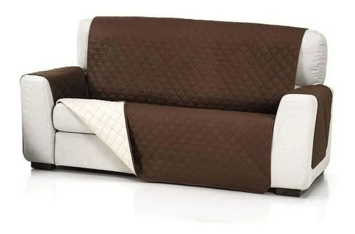 Funda Cobertor Cubre Sofa Protector Reversible 2 Cuerpos