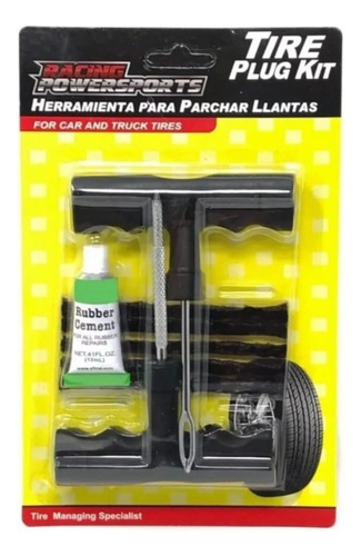 Kit Taitec Repara Pinchaduras Tarugos Moto Atv Auto 4x4  Rp