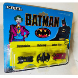 Carros Tipo Micromachine Batman Vintage Batmobile Joker Ertl