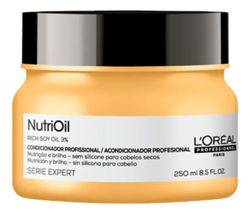 Máscara Loreal Nutrioil 250g - Profissional 