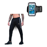 Combo Running!pantalon Chupin+brazalete Porta Celu