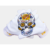 Guantes De Receptor Futbol Americano Día De Muertos Adulto L