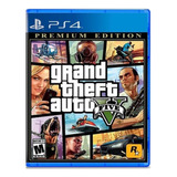 Grand Theft Auto V Premium Edition Ps4 Físico Playstation 4