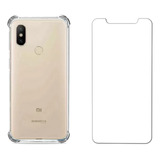 Capinha Para Xiaomi Mi A2 Anti Impacto + Pelicula Vidro