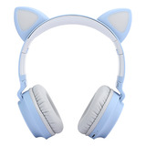 Auriculares Bluetooth 5.0 Con Forma De Oreja De Gato, Con Ca