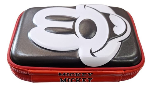 Estuche Escolar Mooving 100 Años Disney Doble Cierre