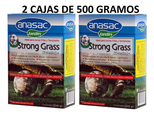 Semilla Pasto Strong Grass 1000g Frio Templado C. Deportivos