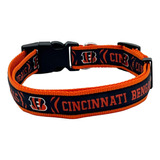 Nfl - Collar Para Perro De Cincinnati Bengals, Pequeño Colla