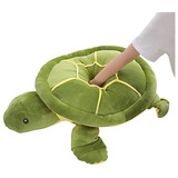 Dalmao 20 Tortuga Marina Animales De Peluche Verde Suave Jug