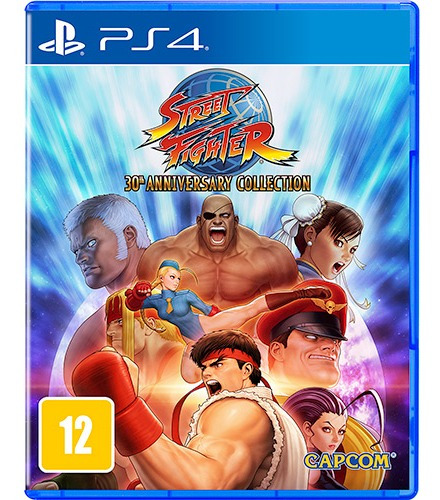 Jogo Street Fighter 30 Anniversary Collection Ps4 Fisica