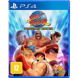 Jogo Street Fighter 30 Anniversary Collection Ps4 Fisica