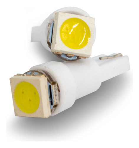 Foco Automotriz Luz Led T5 Para Tablero Blanco 5050 Ds