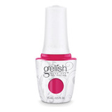 Esmalte Gelish Gossip Girl Hot Pink 15ml Color Negro
