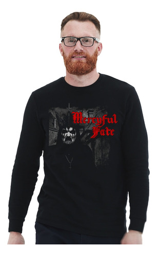 Polera Ml Mercyful Fate En Chile 2024 Tour Metal Abominatron