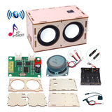 Kit De Caja De Altavoz Bluetooth Diy Amplificador De Sonido