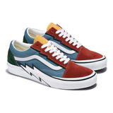 Tenis Urbano Unisex Vans Vn-0009q5448 Old Skool Bolt *808 T3